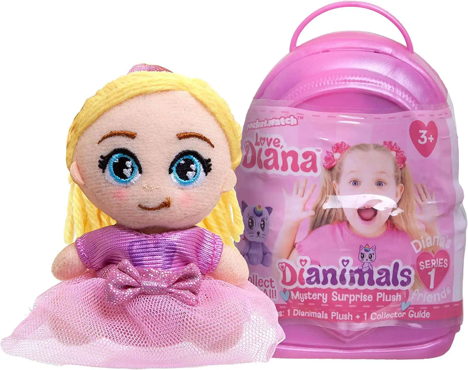 Love, Diana Series 1 Plush Dianimals Mystery Pack