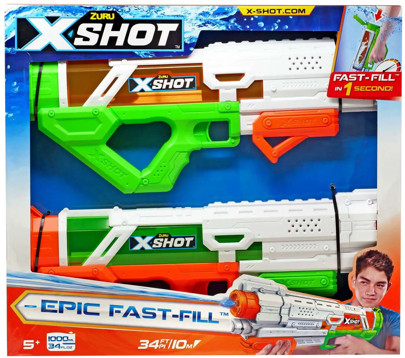 Zuru X-Shot Epic Fast Fill Water Blaster