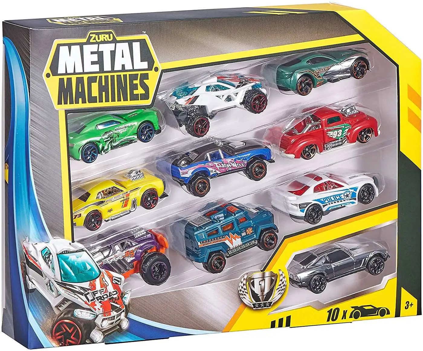 Metal Machines Die Cast Vehicle 10-Pack