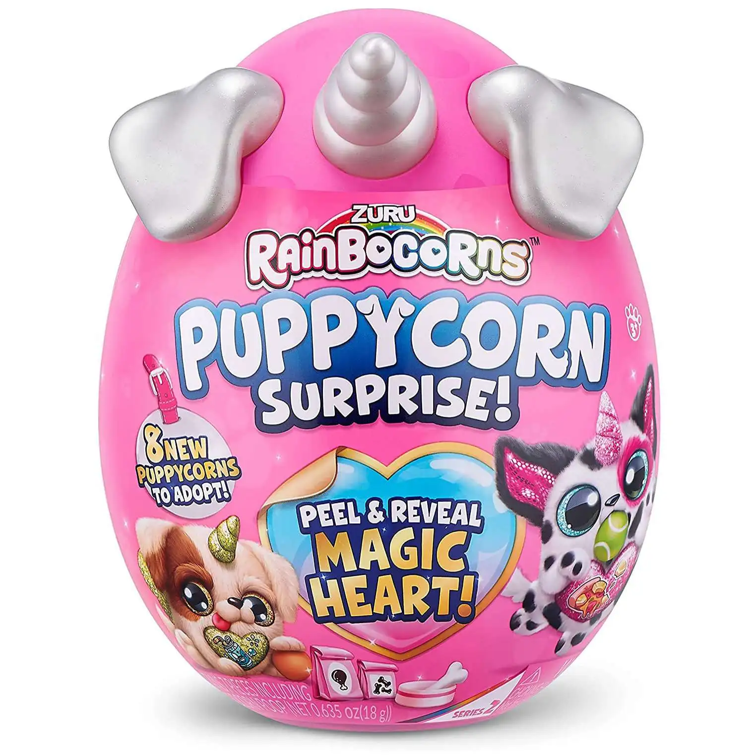 Rainbocorns Puppycorn Surprise! Series 2 Mystery Slow Rise Plush [1 RANDOM Figure]