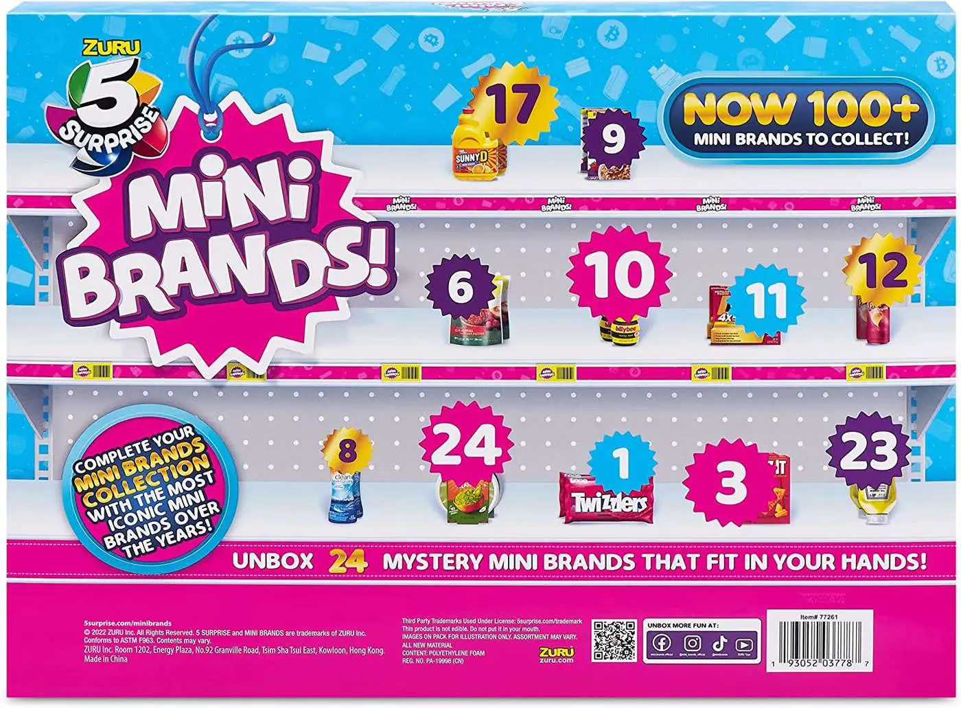 Zuru 5 Surprise Mini Brands Advent Calendar 4 Exclusive Minis inside -  mundoestudiante