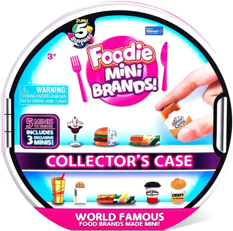 5 Surprise Mini Brands Foodie Series 1 Exclusive Collector Case 5 Minis To  Unbox 3 Are Exclusives Zuru Toys - ToyWiz
