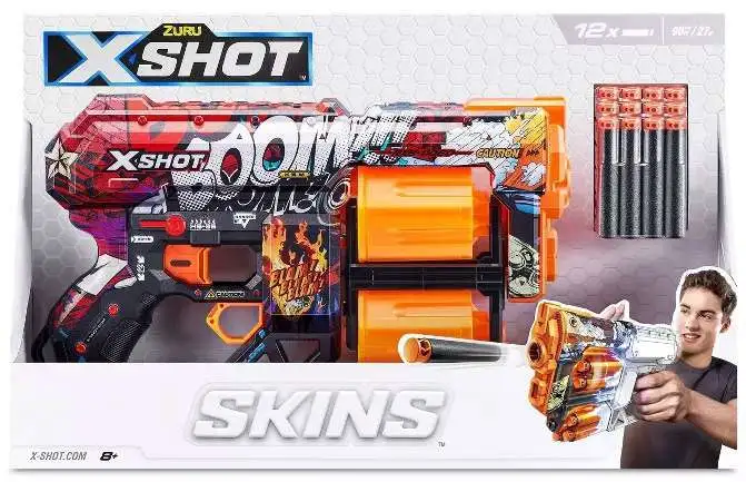 X-Shot Skins Dread Boom Blaster Zuru Toys - ToyWiz