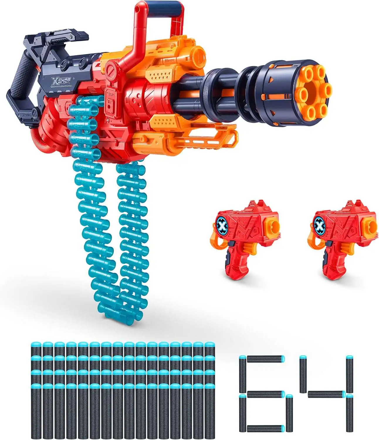 X-Shot Excel Crusher & 2x Micro Blaster Set