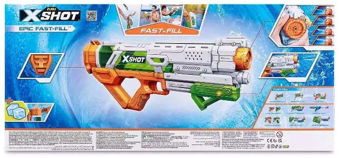 X-Shot Epic Fast-Fill Water Blaster Zuru Toys - ToyWiz