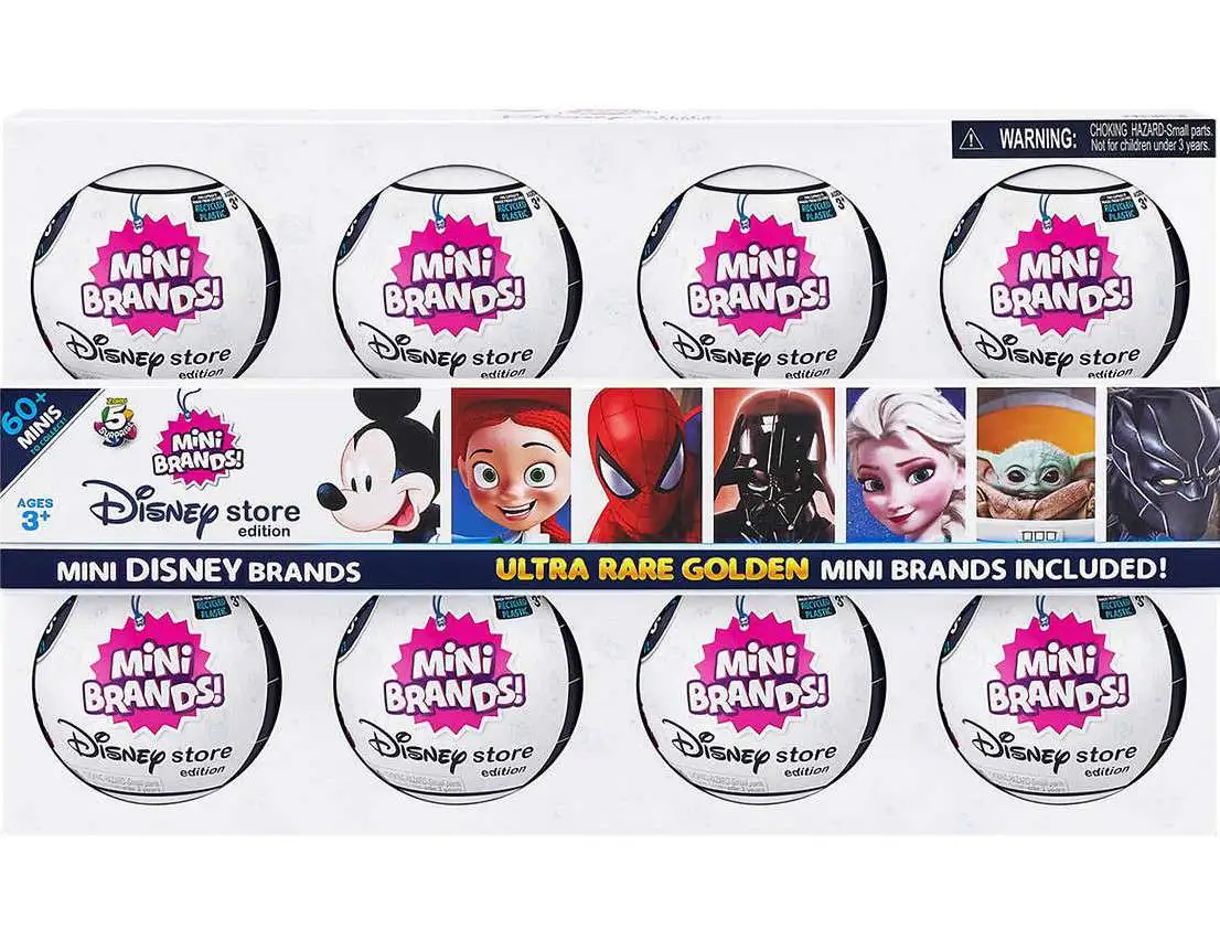 5 Surprise Mini Brands Disney Store Edition Series 2 Advent Calendar 24  Minis 3 Exclusives Zuru Toys - ToyWiz