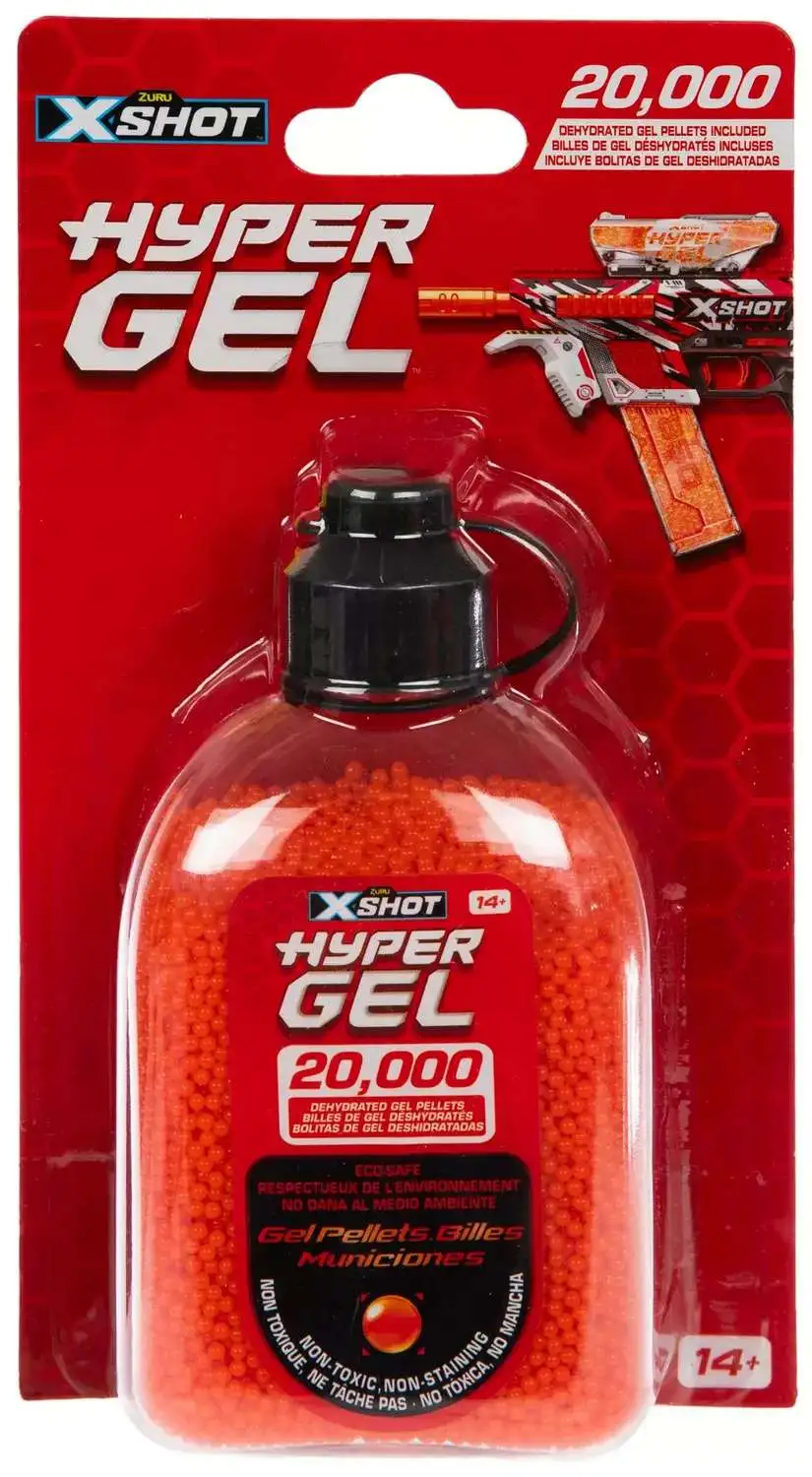 X-Shot Hyper Gel 20,000 Round Refill Pack Zuru Toys - ToyWiz