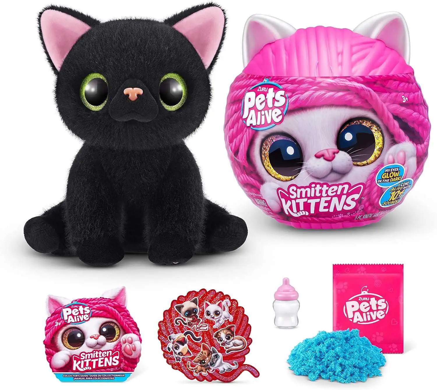 Pets Alive Smitten Kittens Bombay Interactive Plush (Pre-Order ships September)