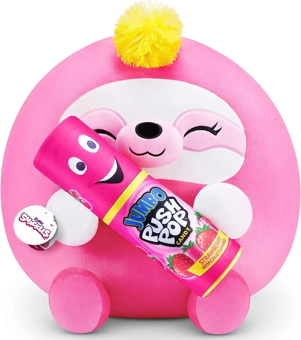 5 Surprise Mini Brands Snackles Series 1 LARGE Sloth 14 Plush Push Pop Zuru  Toys - ToyWiz