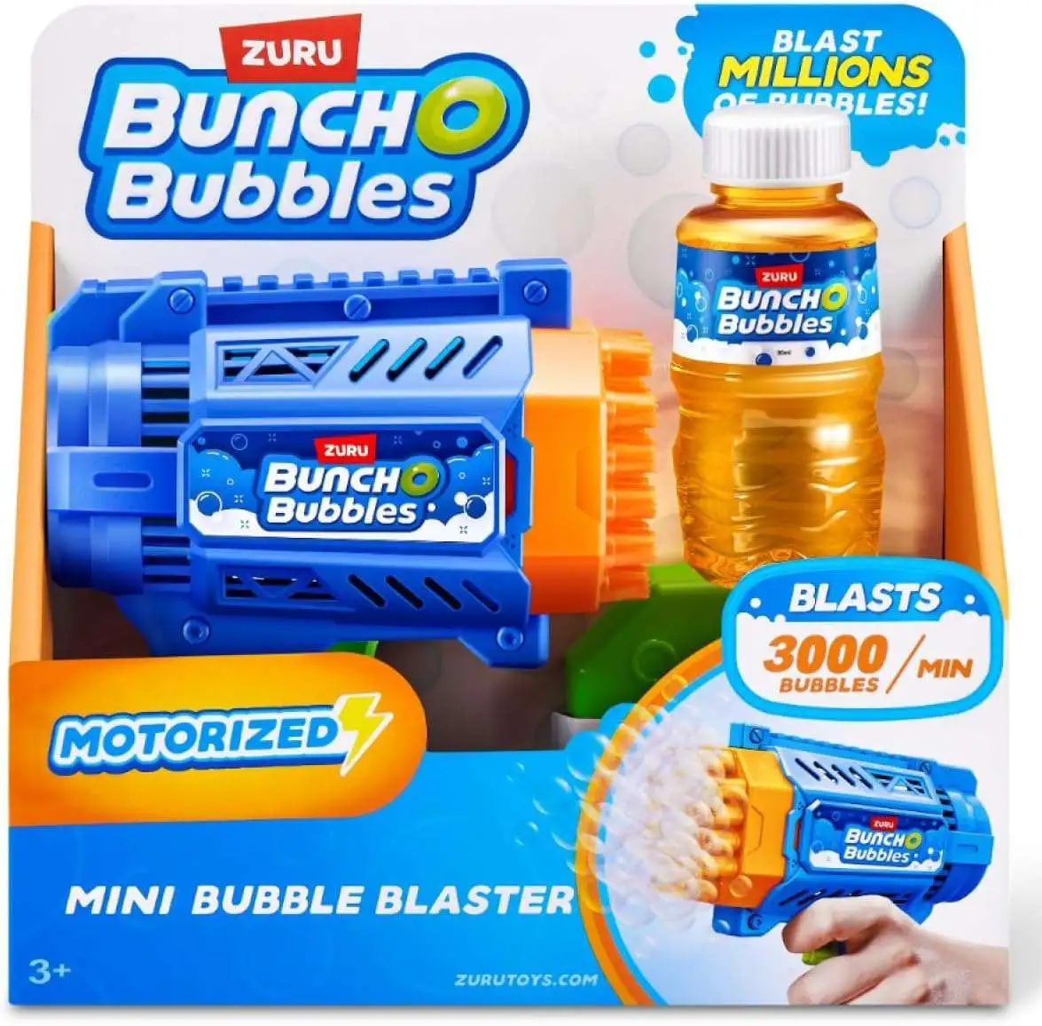 Bunch O Bubbles Mini Bubble Blaster [3000 Bubbles Per Minute]