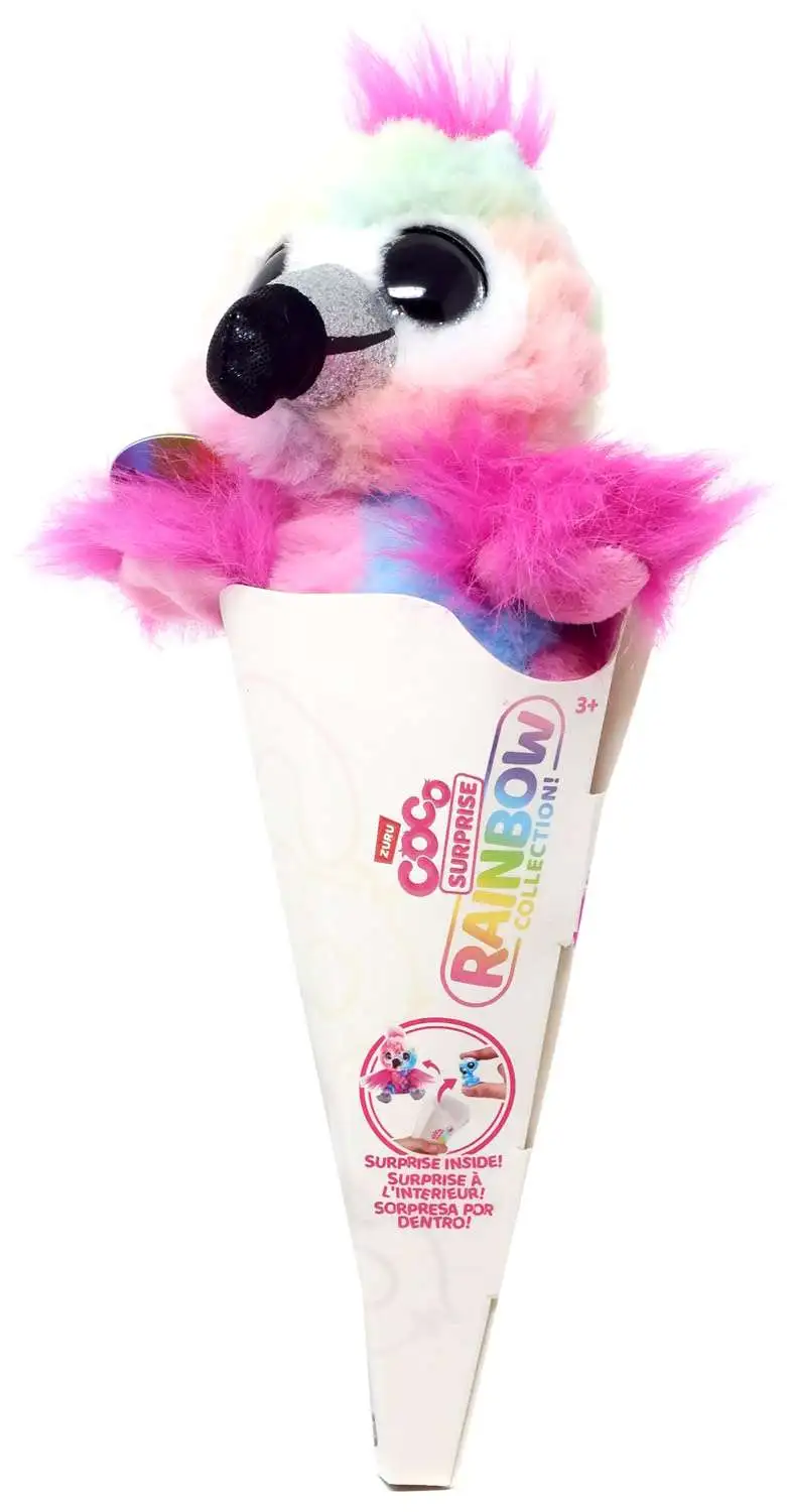 Coco Cones Surprise Rainbow Collection Huey Plush Zuru Toys - ToyWiz