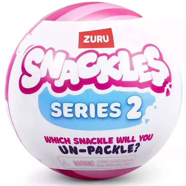 Snackles Series 2 Mystery Pack [1 RANDOM Squishable Plush, Version 1]