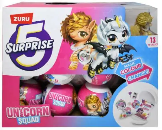 5 Surprise Unicorn Squad Series 7 (Wave 2) Mystery Box [25 Packs]
