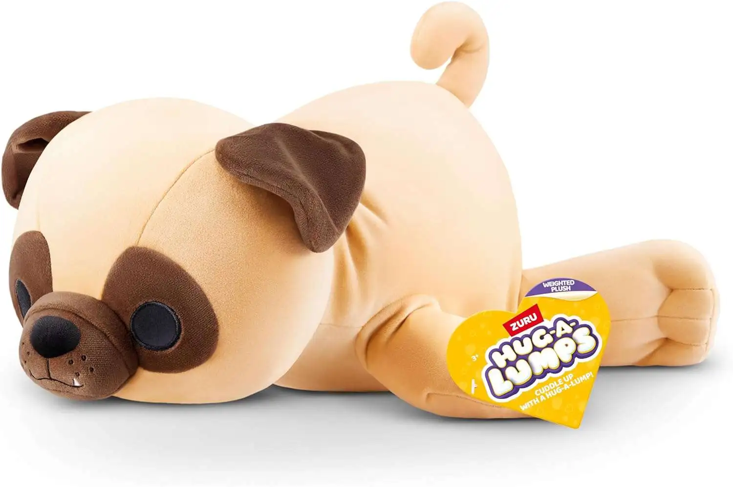 Hug-A-Lumps Olly Weighted Plush [Pug]