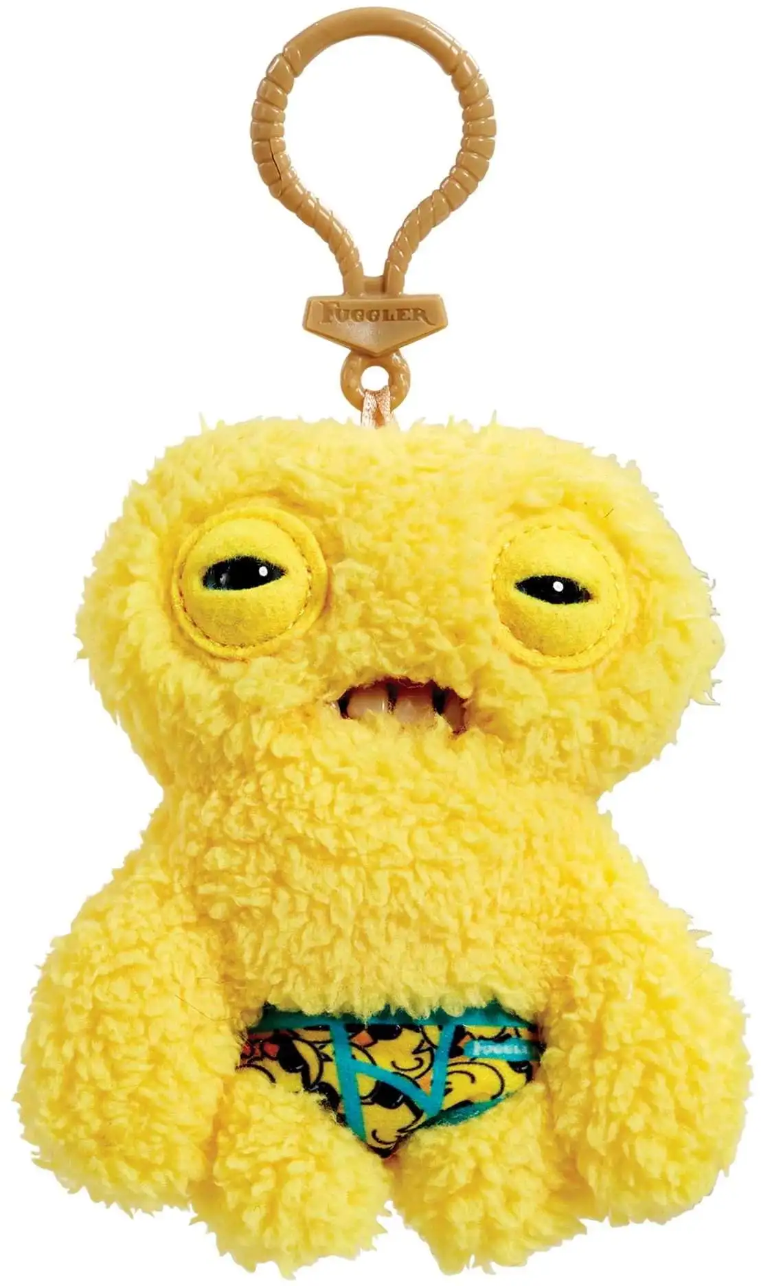 Fuggler Squidge 4-Inch Plush Keyring [Yellow]