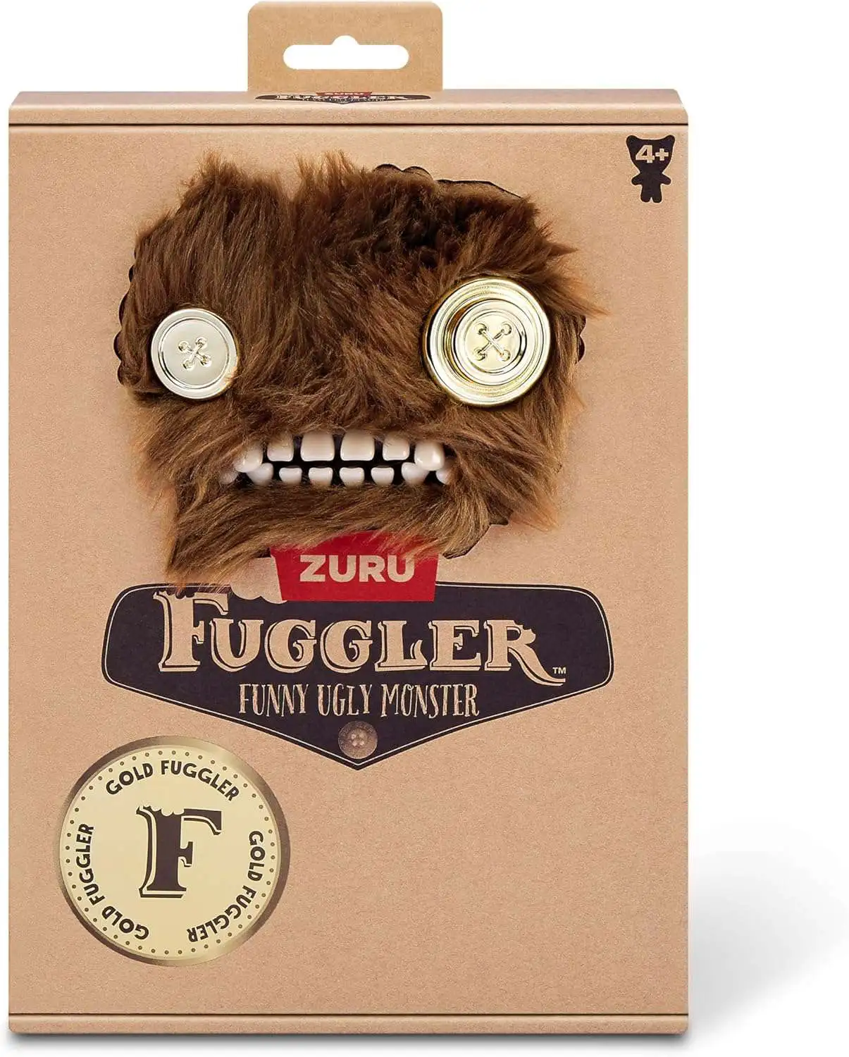 Fuggler Gold Fuggler Grumpy Grumps 9 Plush Figure Toy