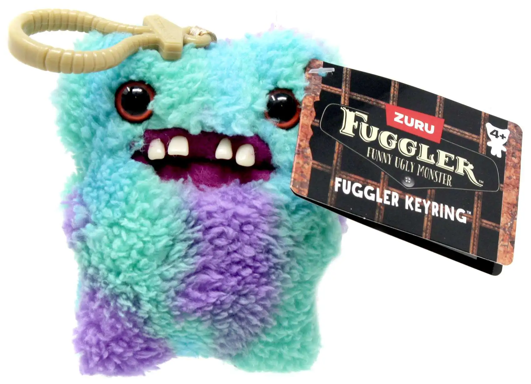 Fuggler Tie-Dye Gaptooth McGoo 4-Inch Plush Keyring