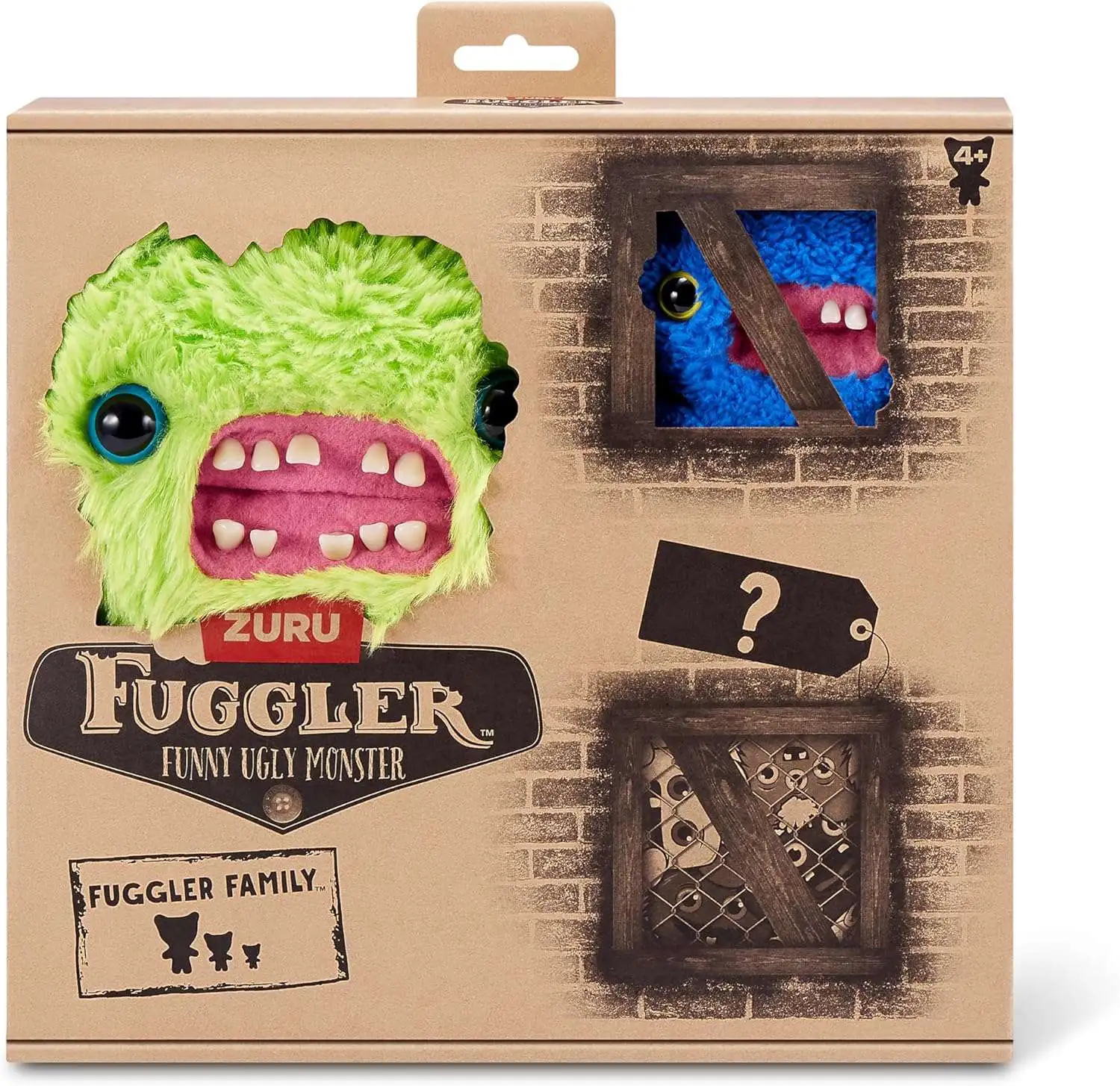 Fuggler Family Screech 9-Inch Plush Set [Screech + 2 Mystery]