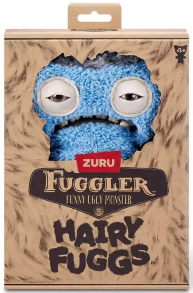 Fuggler Hairy Fuggs Gnawing Terror 9 Plush Figure Toy Monster - ToyWiz