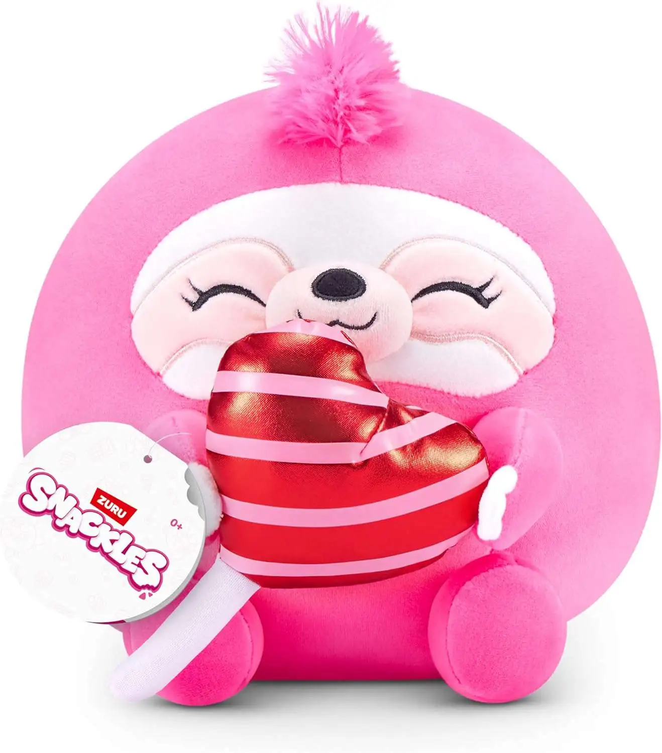 Snackles Valentine's Day Luna 8-Inch Plush [Sloth]