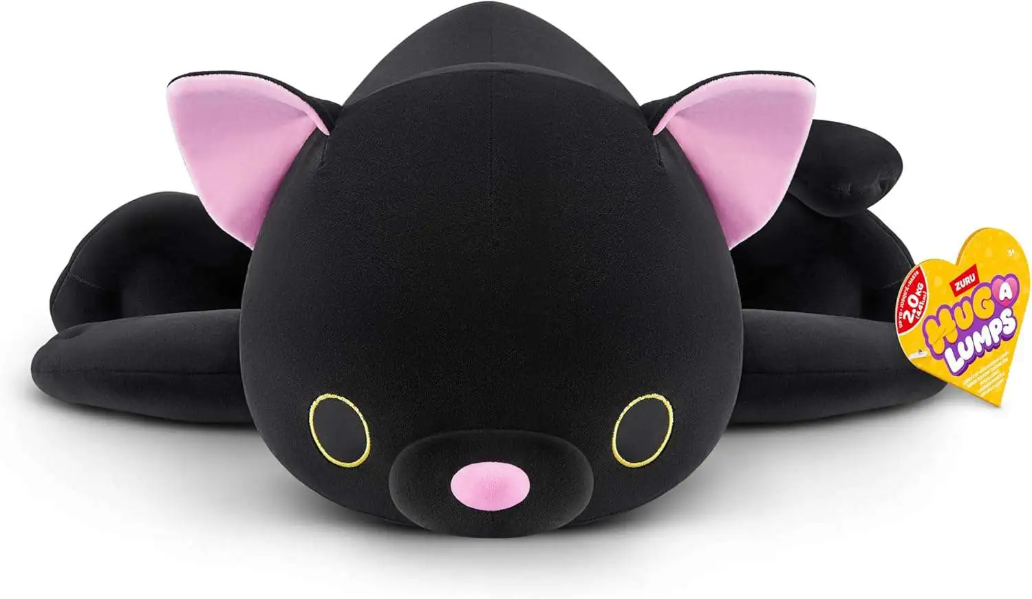 Hug-A-Lumps Luna the Cat 24-Inch Weighted Large Plush