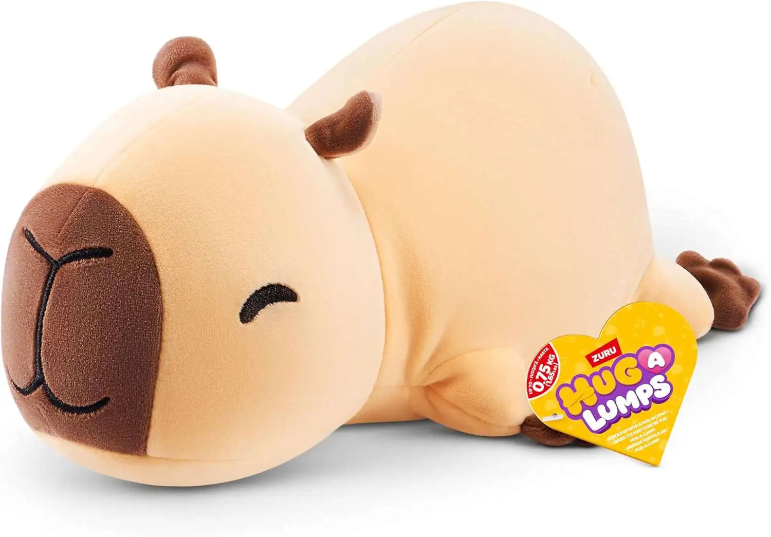 Hug-A-Lumps Connie 7-Inch Weighted Plush [Capybara]