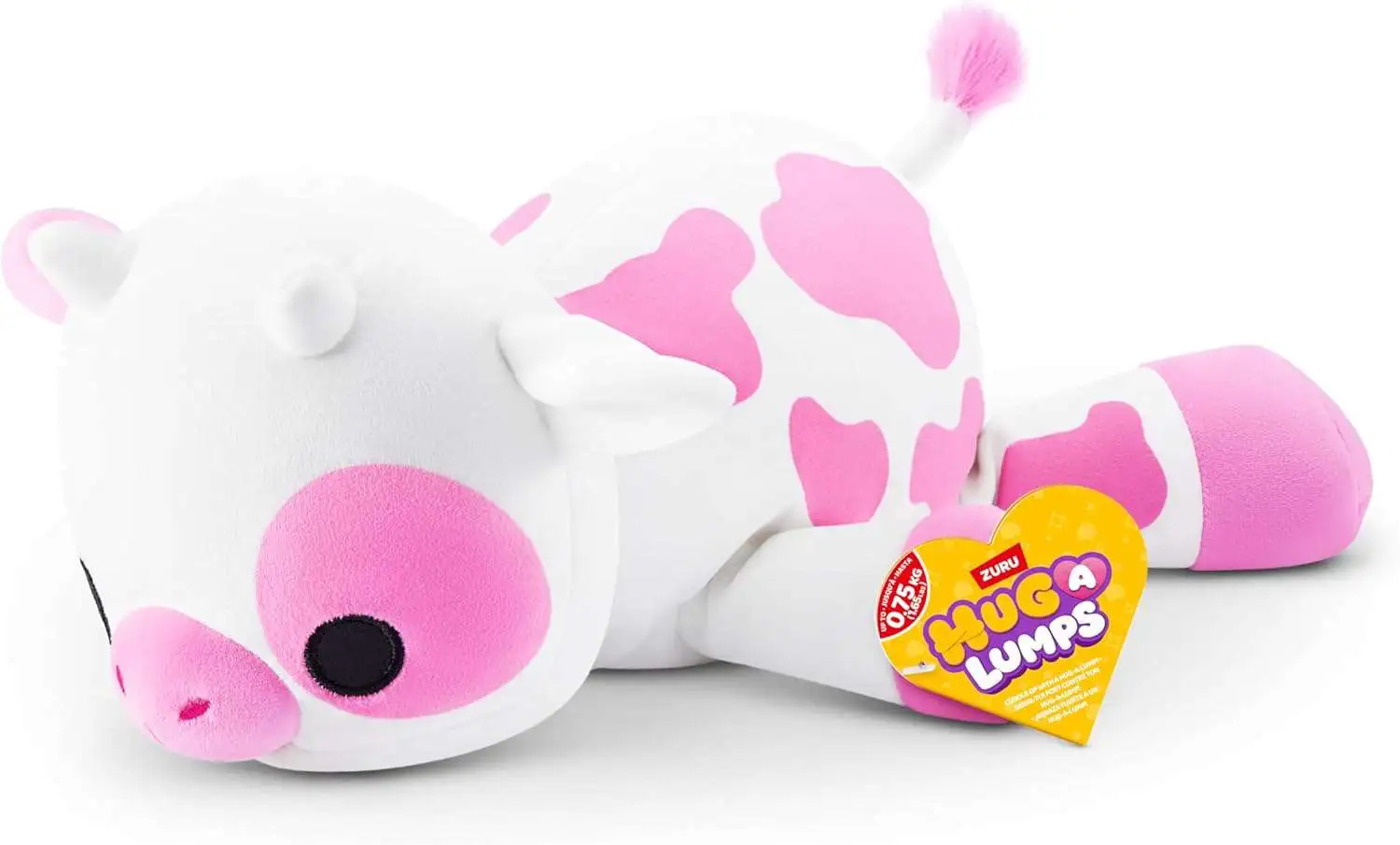 Hug-A-Lumps Clover 12-Inch Weighted Plush [Cow] [1.5kg]