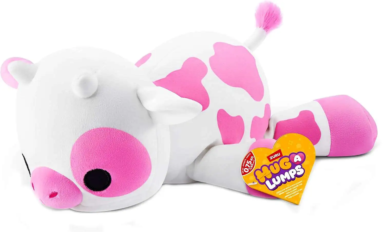 Hug-A-Lumps Clover 7-Inch Weighted Plush [Cow]