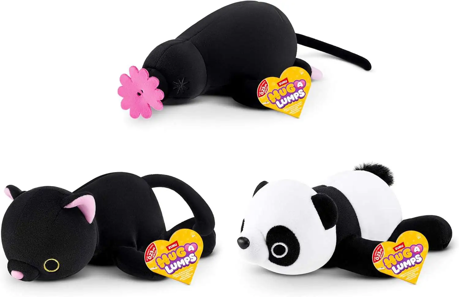 Hug-A-Lumps 7-Inch Weighted Plush Mystery 3-Pack [3 RANDOM Plush]