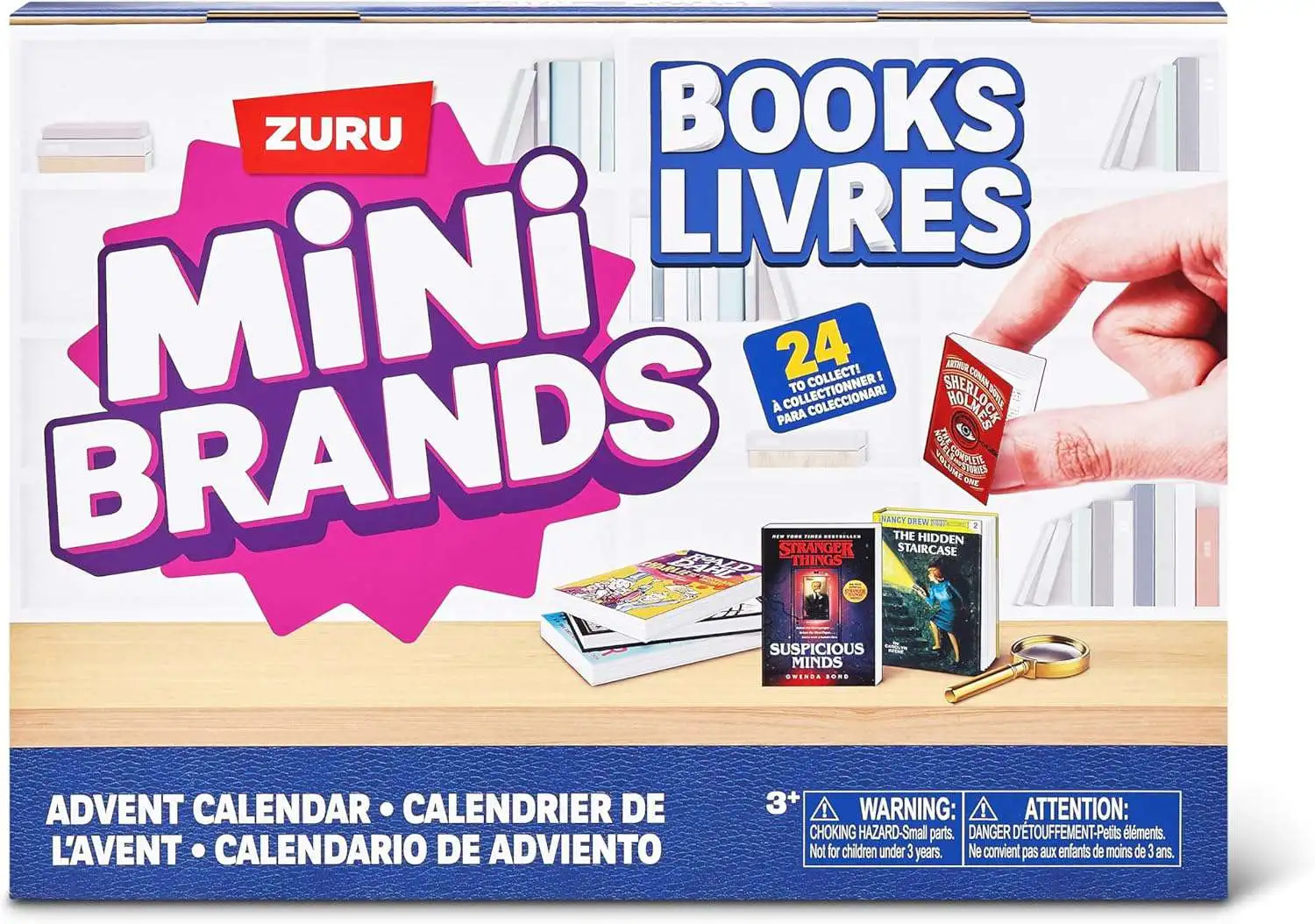 5 Surprise Mini Brands! Books Advent Calendar [24 Minis]