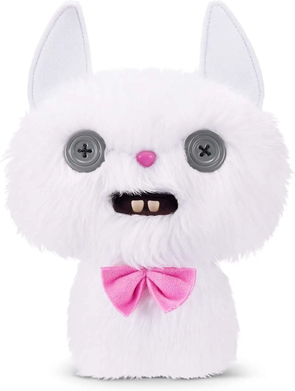 Fuggler Alley Cats Cheezee 9-Inch Plush Figure [White]