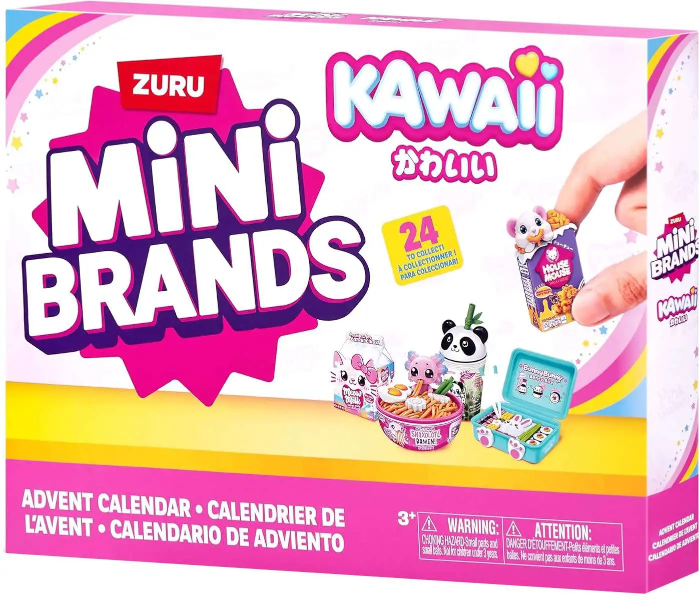 5 Surprise Mini Brands! Kawaii Kuties Advent Calendar [24 Minis]