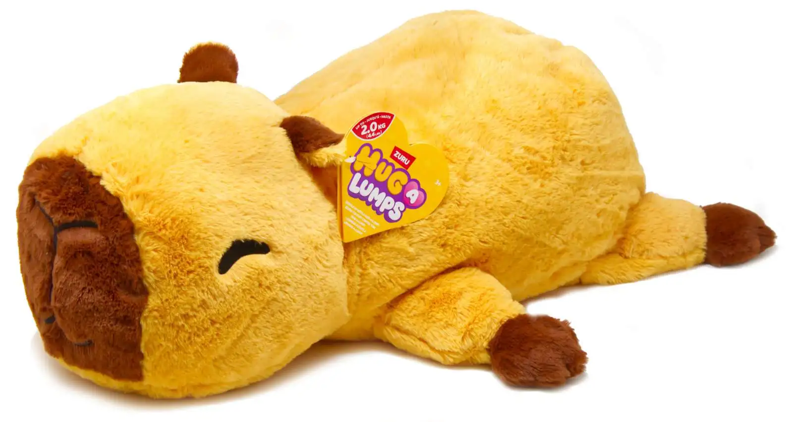 Hug-A-Lumps FUZZY Connie 30-Inch Weighted Plush [Cappybara] [2kg ]