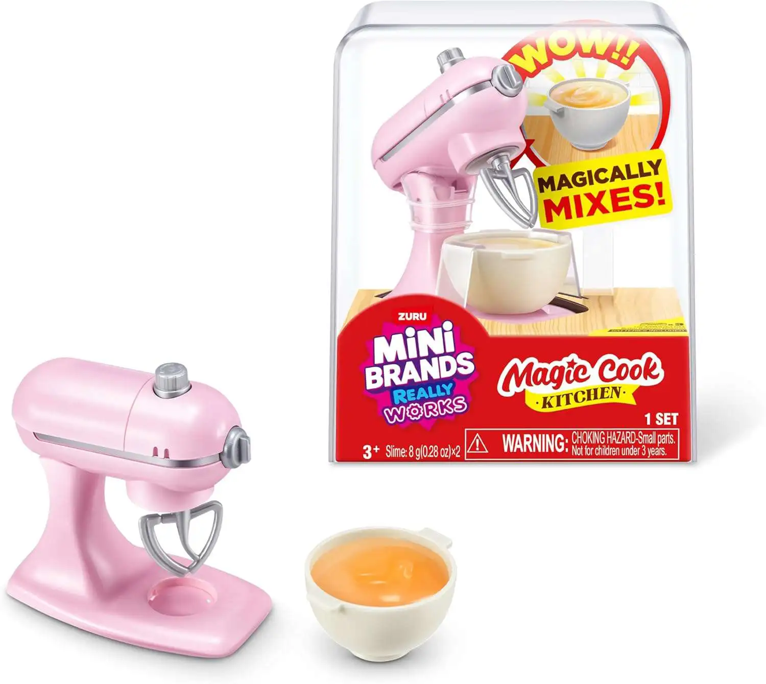5 Surprise Mini Brands! Really Works Magic Cook Kitchen Mixer Pack
