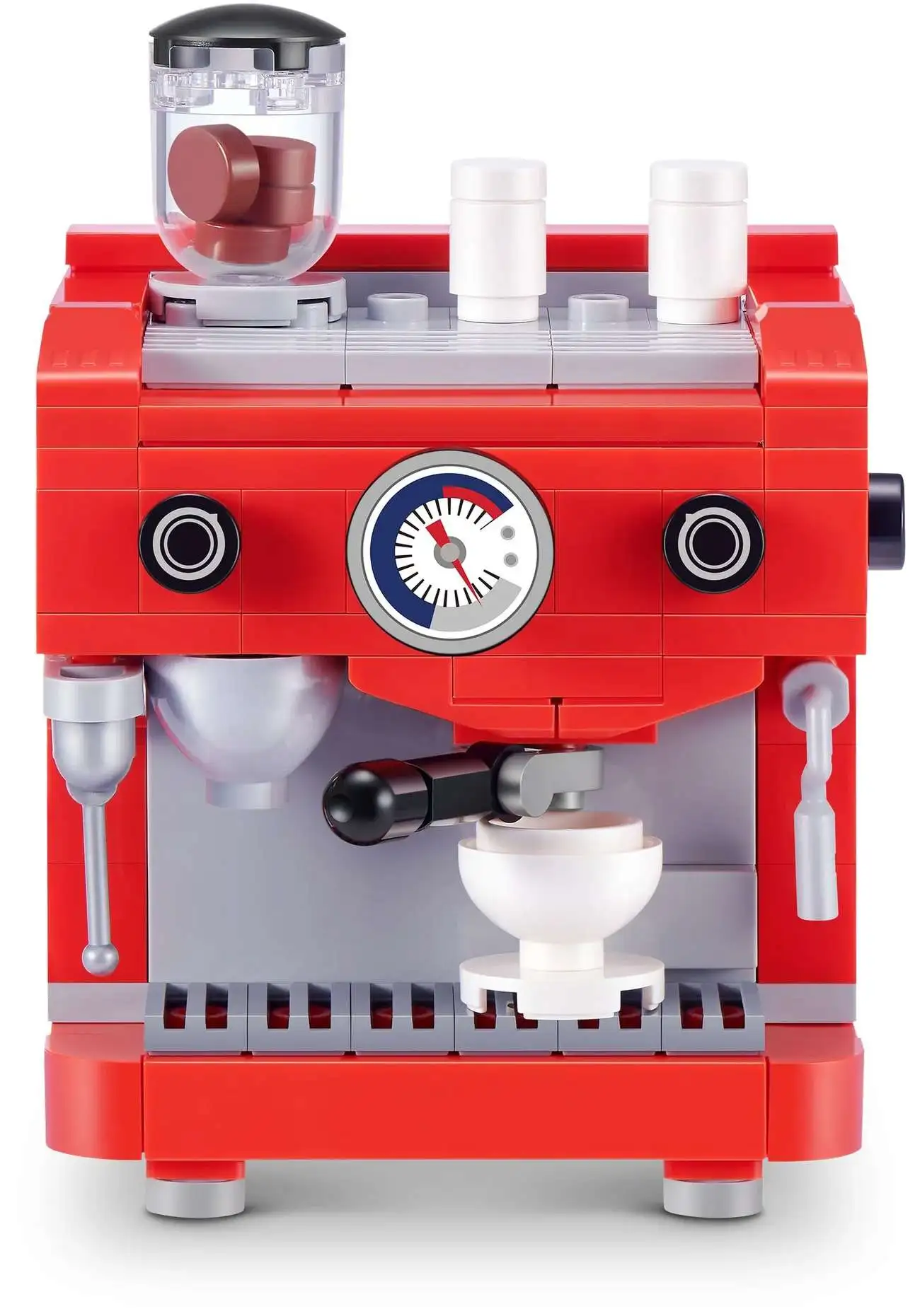 Max Brick Inset MAX Brick Construction Home Collection Coffee Machine Set 138 Pieces ...