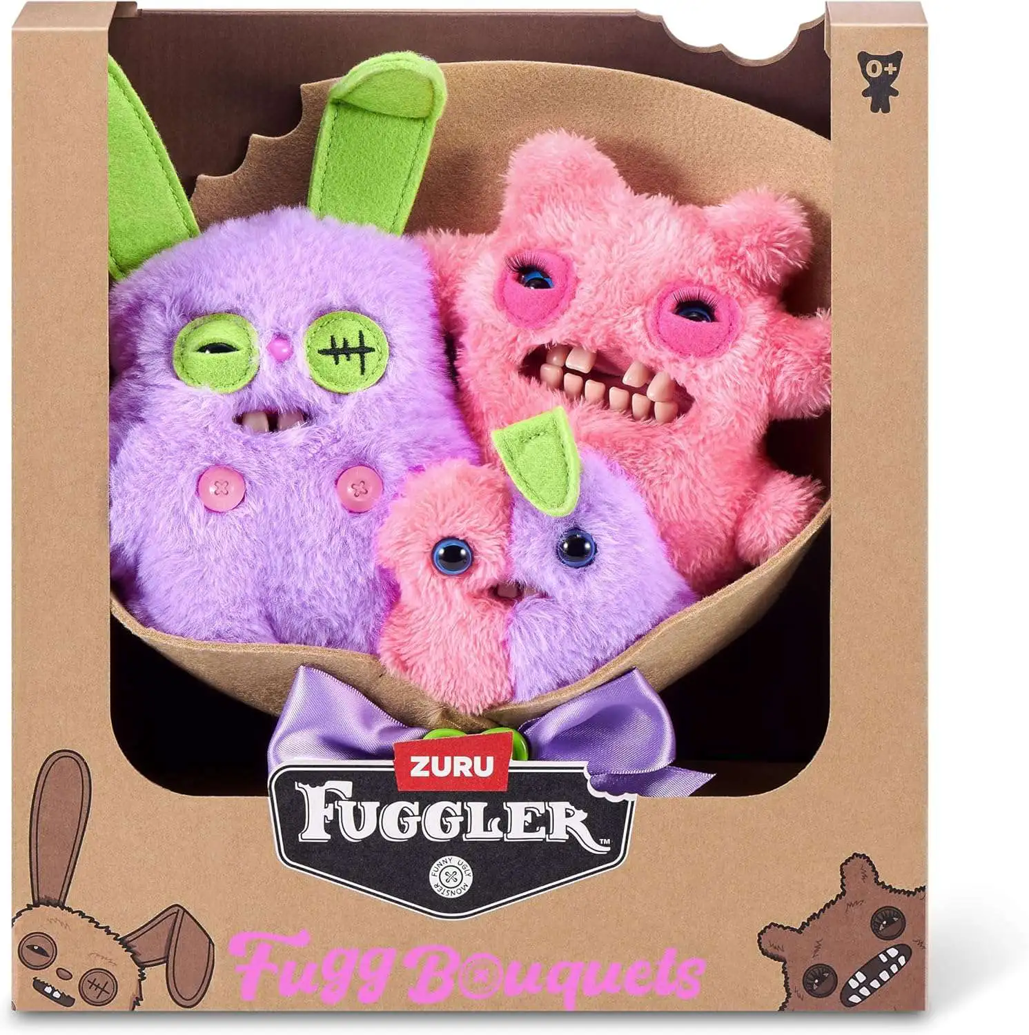 Fuggler Fugg Bouquets Rabid Rabbit, Sir Nobbynuts Nobbybits Plush