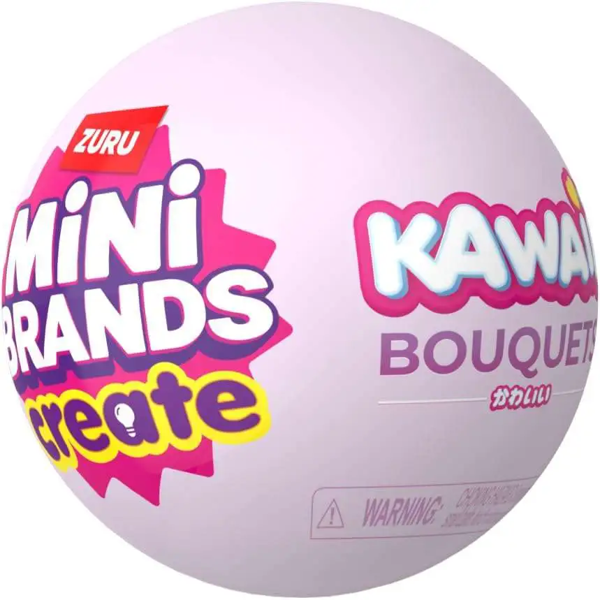 5 Surprise Mini Brands! Kawaii Bouquets Mystery Pack