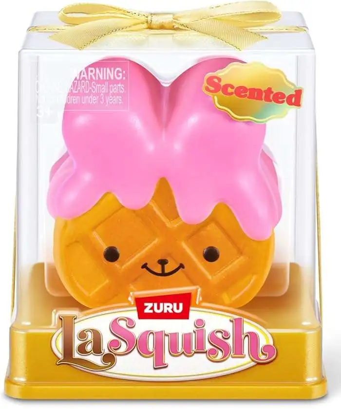LaSquish Series 1 Waffle Bun Bun Squeeze Toy Zuru Toys - ToyWiz