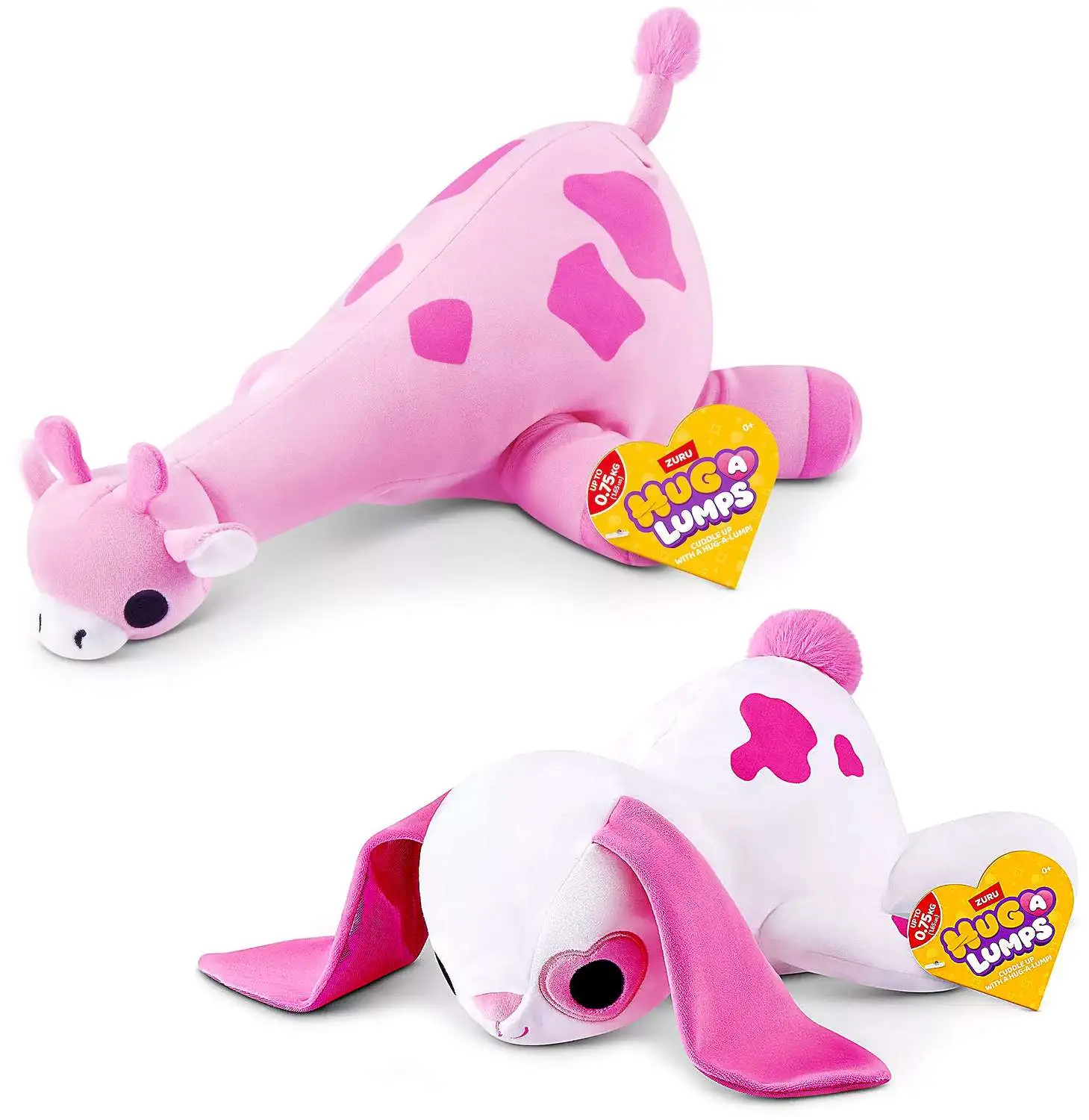 Hug-A-Lumps Valentines Day Love Collection Fleur the Giraffe Lola the Rabbit 12 Weighted Plush 2-Pack .6kg Zuru Toys - ToyWiz Hug-A-Lumps Valentines Day Love Collection Fleur the Giraffe Lola the Rabbit 12 Weighted Plush 2-Pack .6kg Zuru Toys - ToyWiz