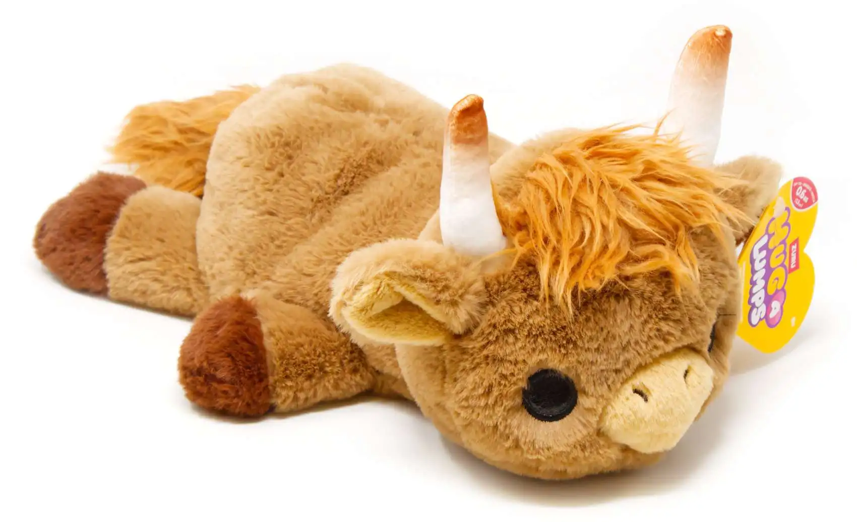 Hug-A-Lumps FUZZY Holly 12-Inch Weighted Plush [Highland Cow] [0.6kg ]