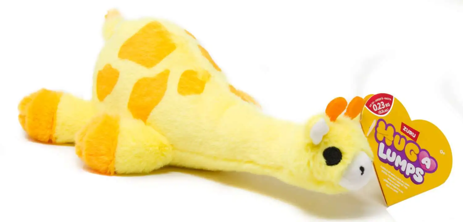 Hug-A-Lumps FUZZY Gigi 7-Inch Weighted Plush [Giraffe] [0.23kg]