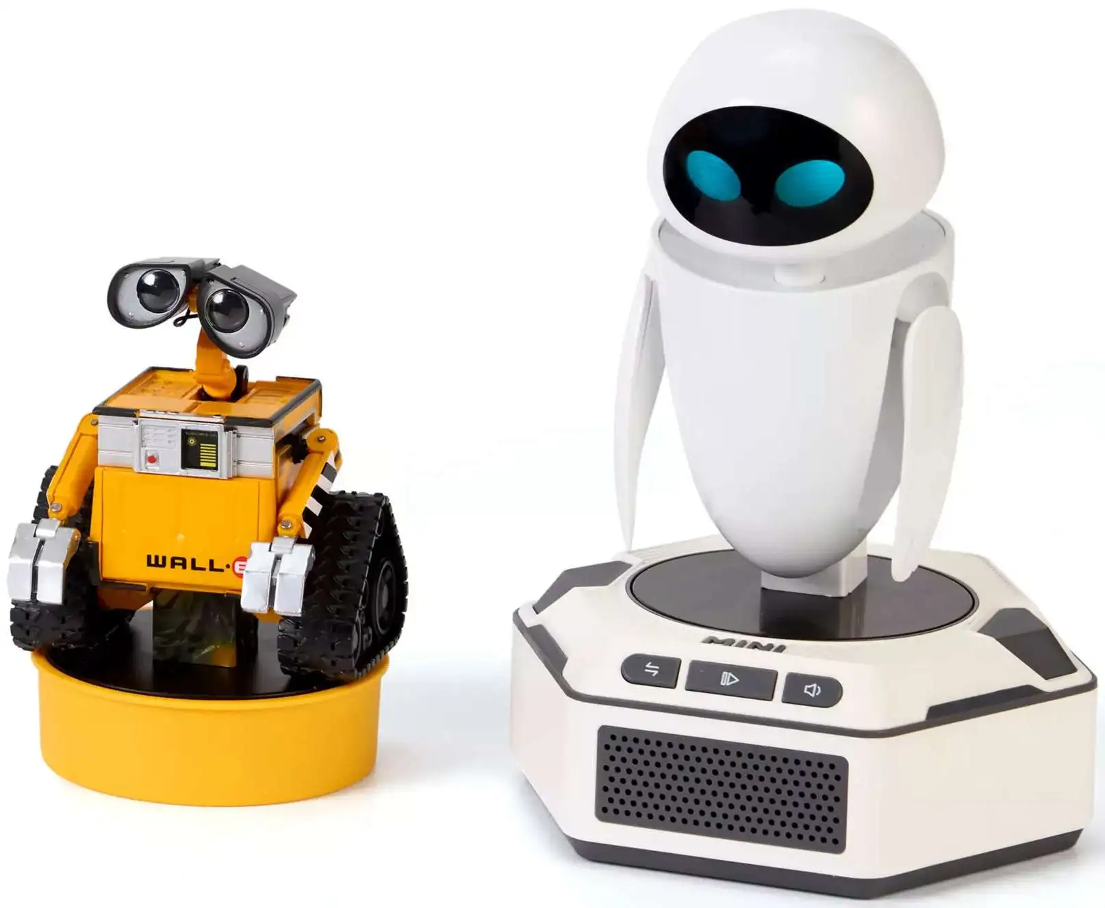 Disney / Pixar Wall-E & Eve Robotic Mini Action Figure Set