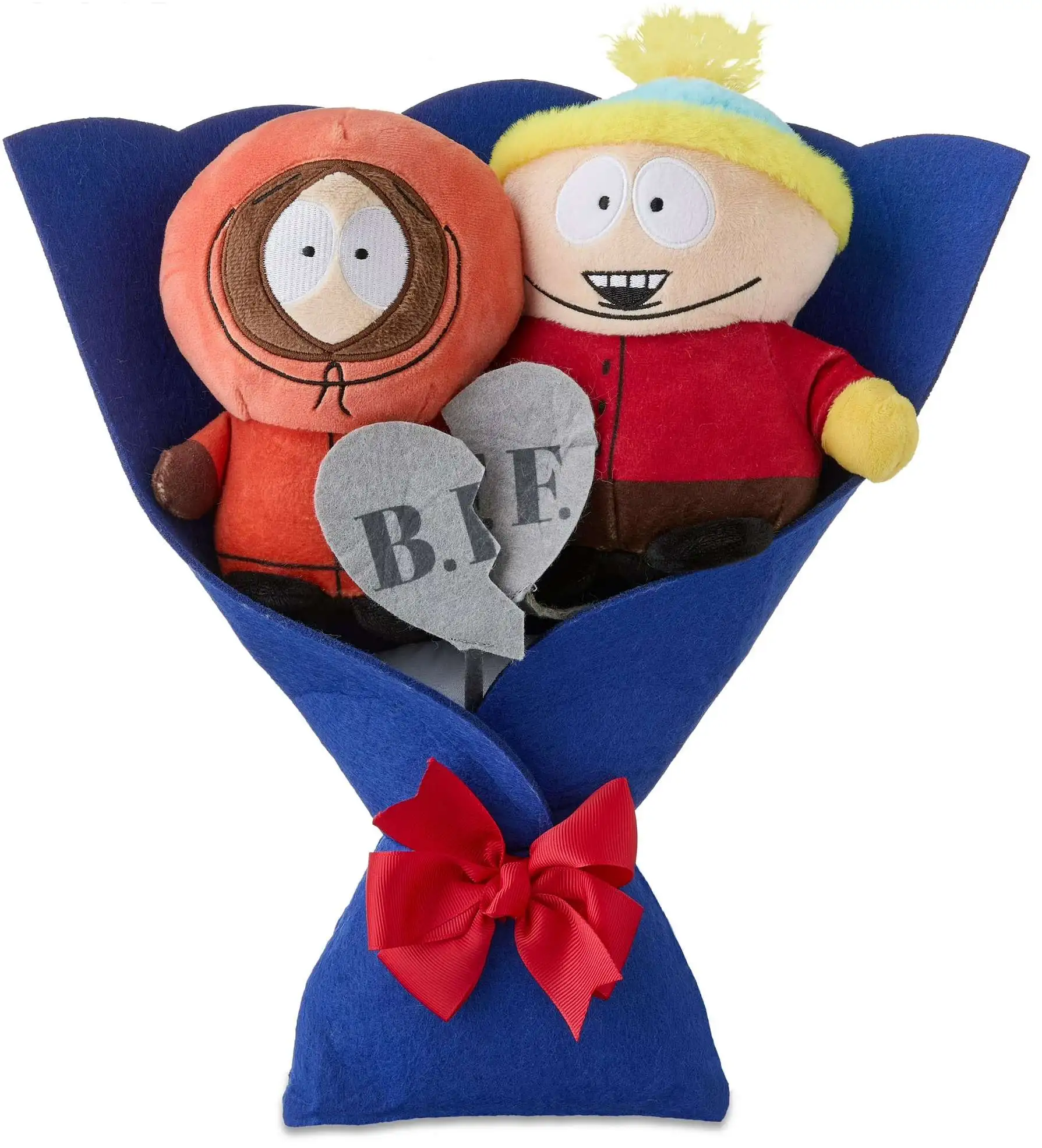 South Park 2026 Valentine's Day Kenny & Cartman 13-Inch Plush Bouquet 2-Pack