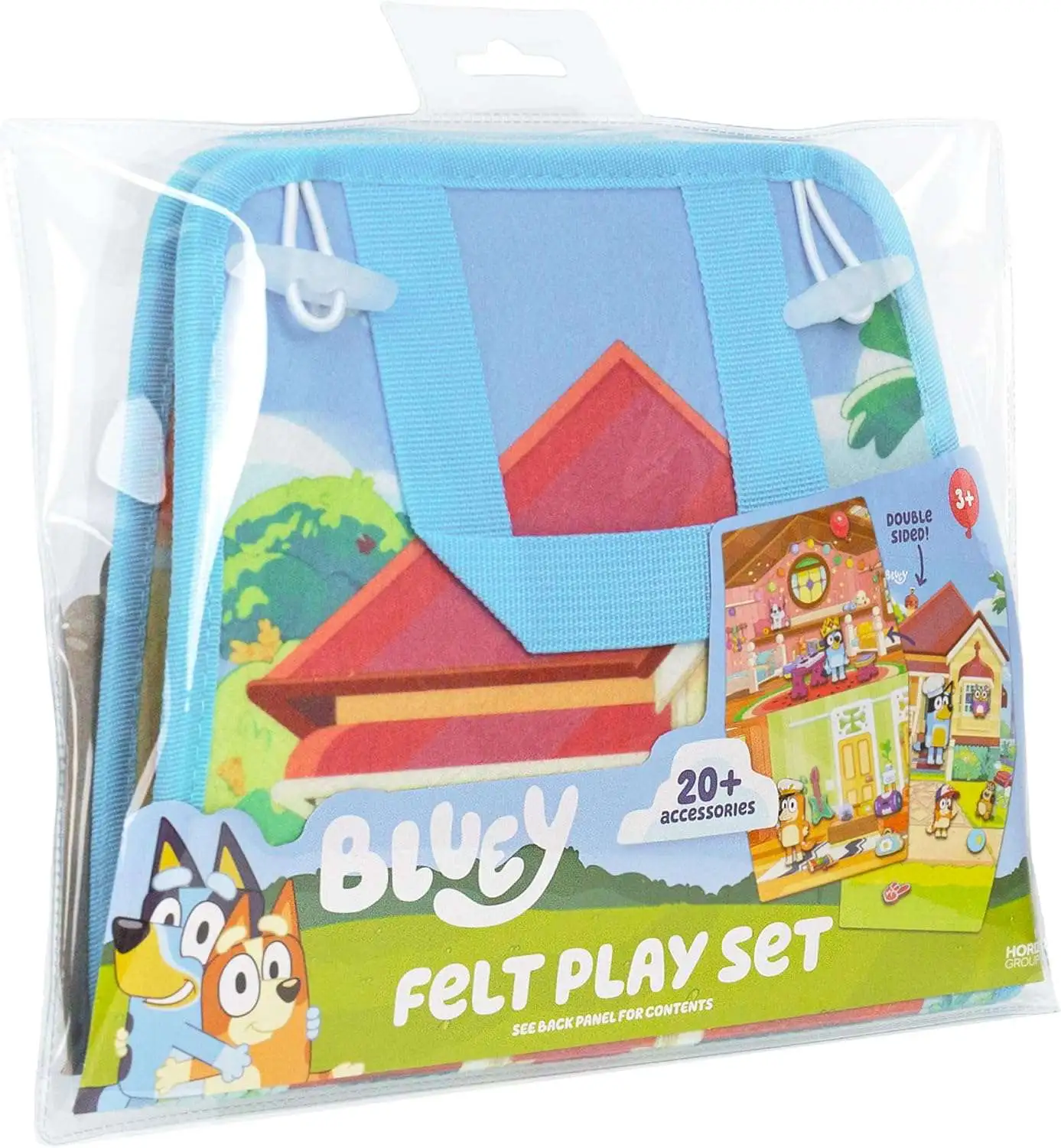 Bluey Felt Playhouse Play Set