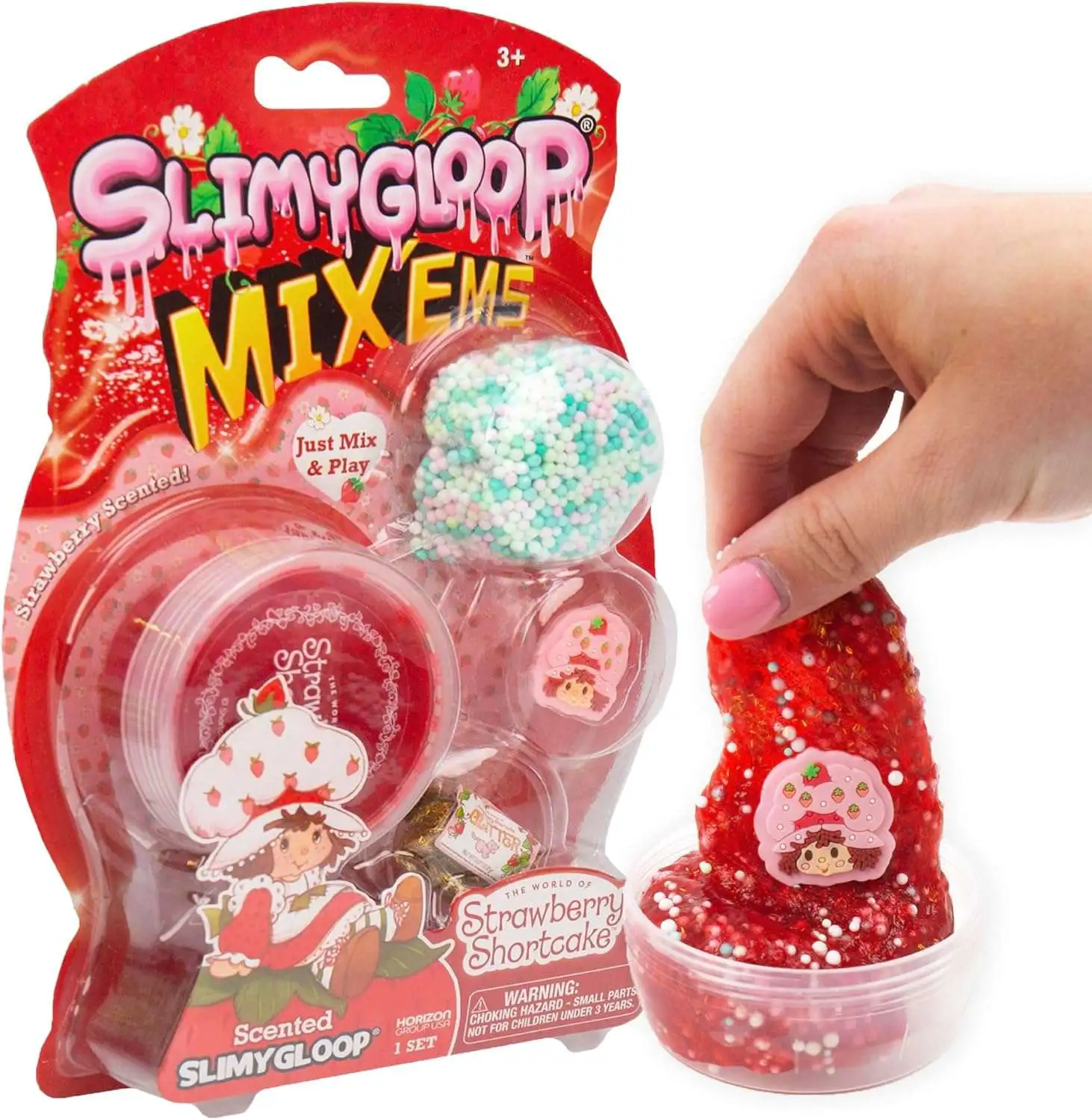 Slimygloop Mix'Ems Strawberry Shortcake Slime Kit