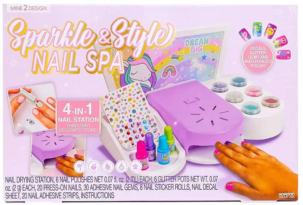Mine2Design Sparkle & Style Nail Spa Kit