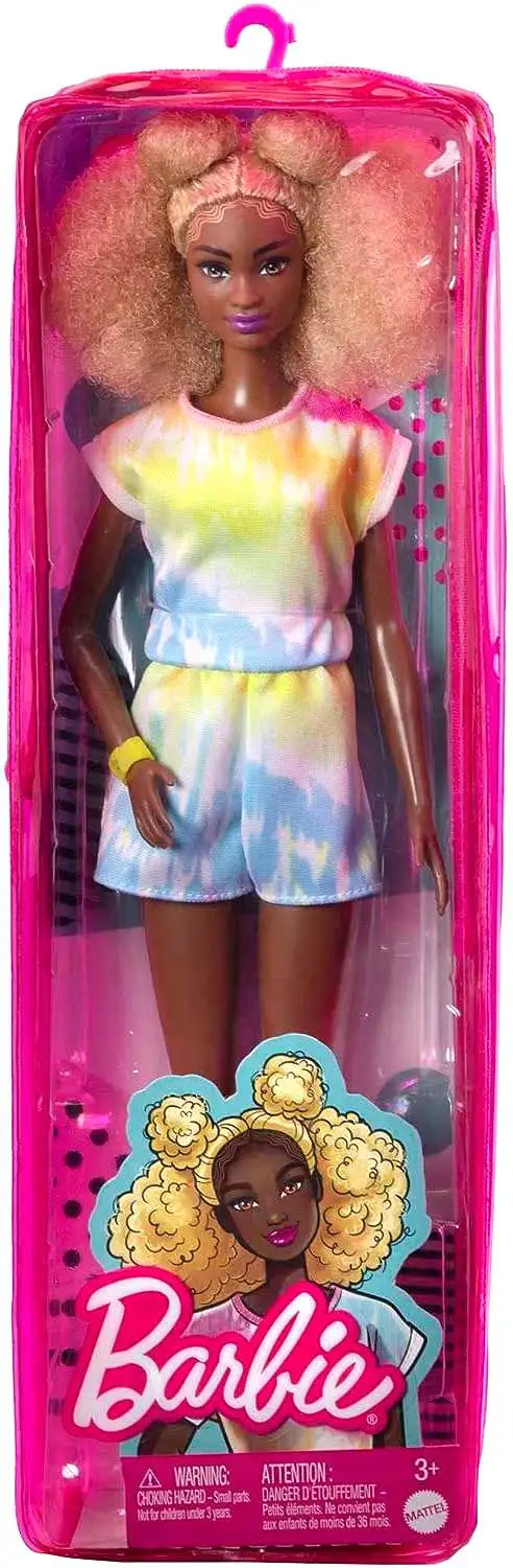 Fashionistas Barbie 13.25-Inch Doll [Tie-Dye Romper]