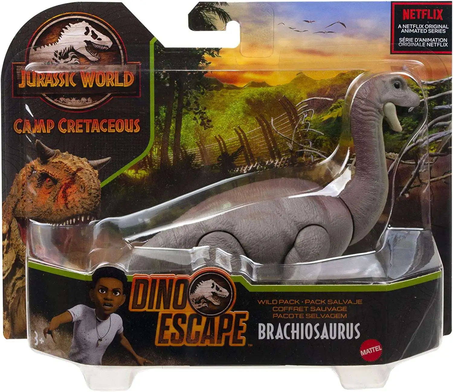Jurassic World Camp Cretaceous Dino Escape Wild Pack Brachiosaurus 