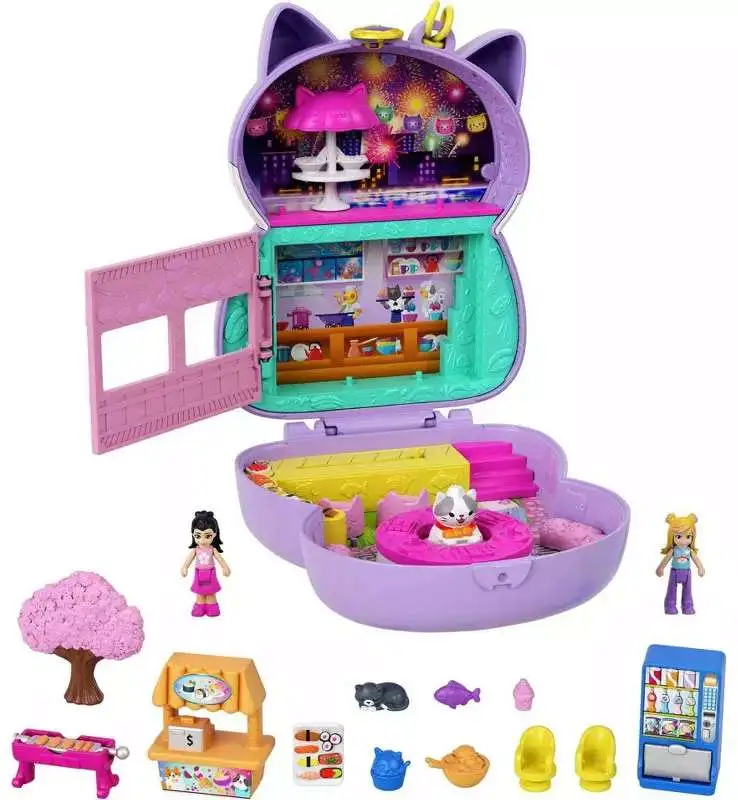 Polly Pocket - Polly Café Dos Bichinhos - Mattel Fch04 