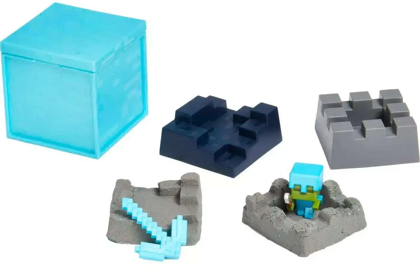 Minecraft Mini Mining Caves Series Pickaxe Mystery Pack Mattel Toys ...